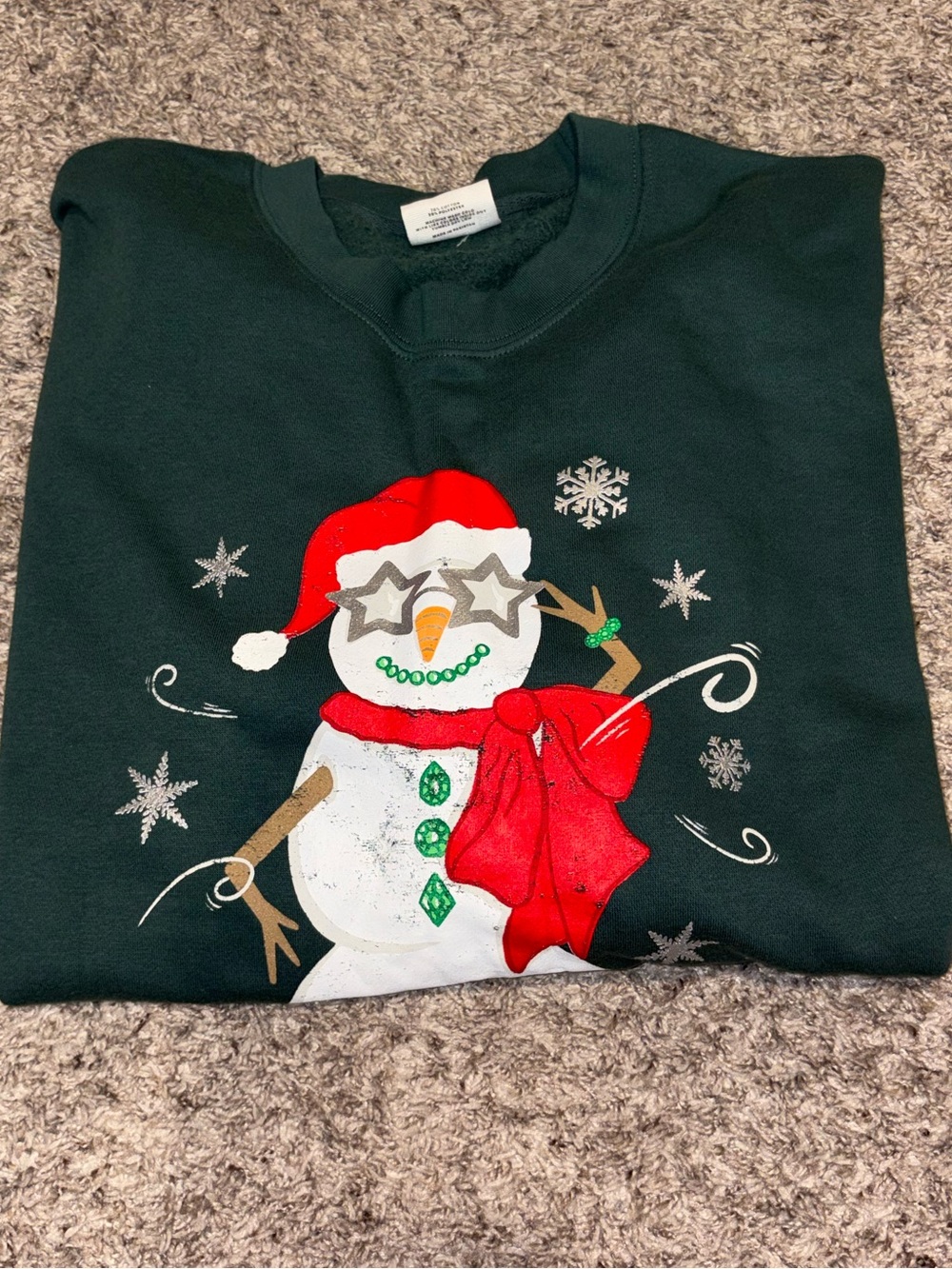 Living Fully Co Snowman Sweatshirt - ORIGINAL DROP